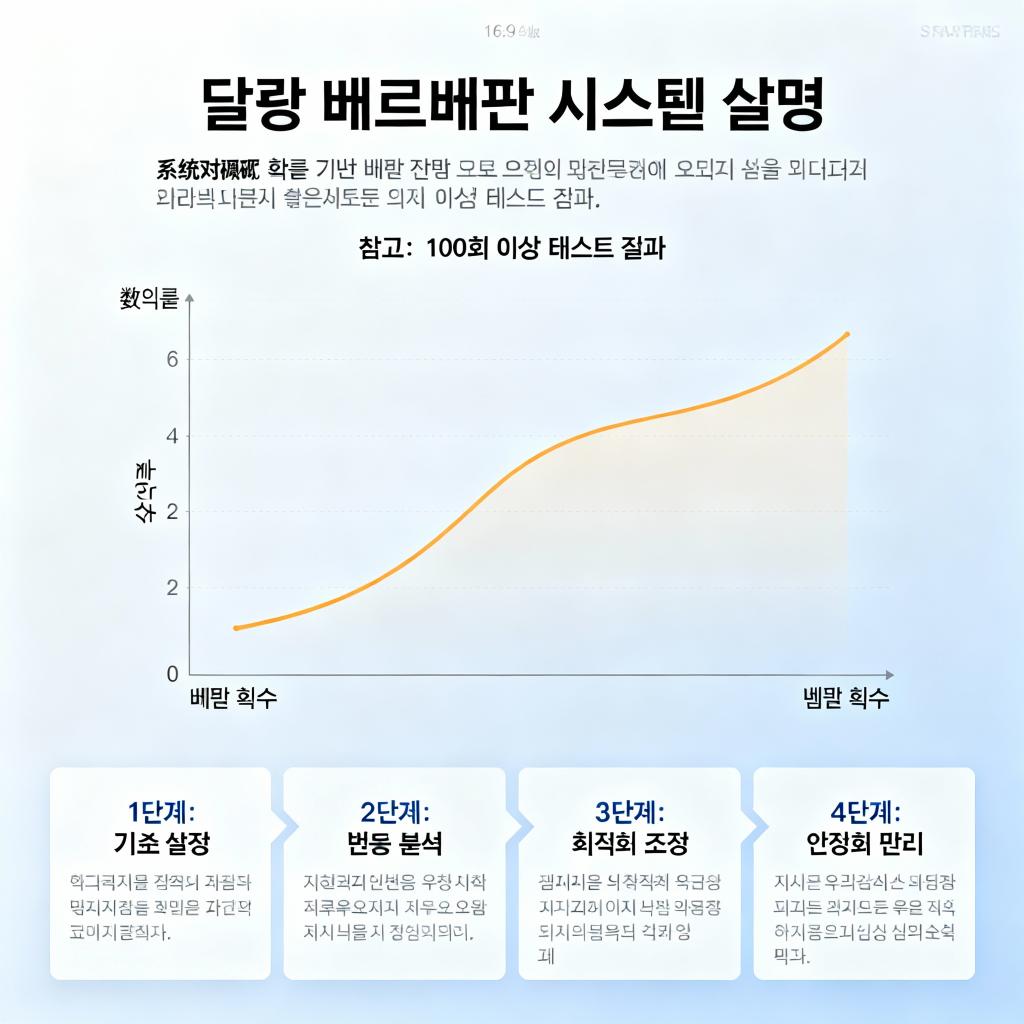 달랑베르 시스템 완만한 베팅 증가