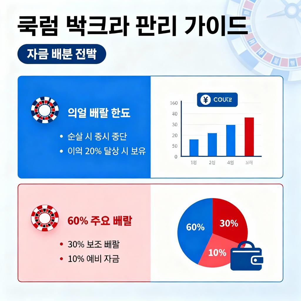 뱅크롤 관리 및 자금 배분 전략