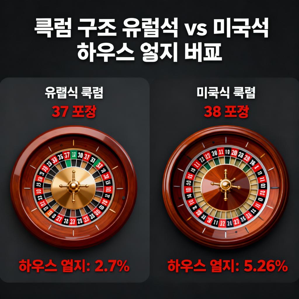 룰렛 구조와 하우스 엣지 기본기