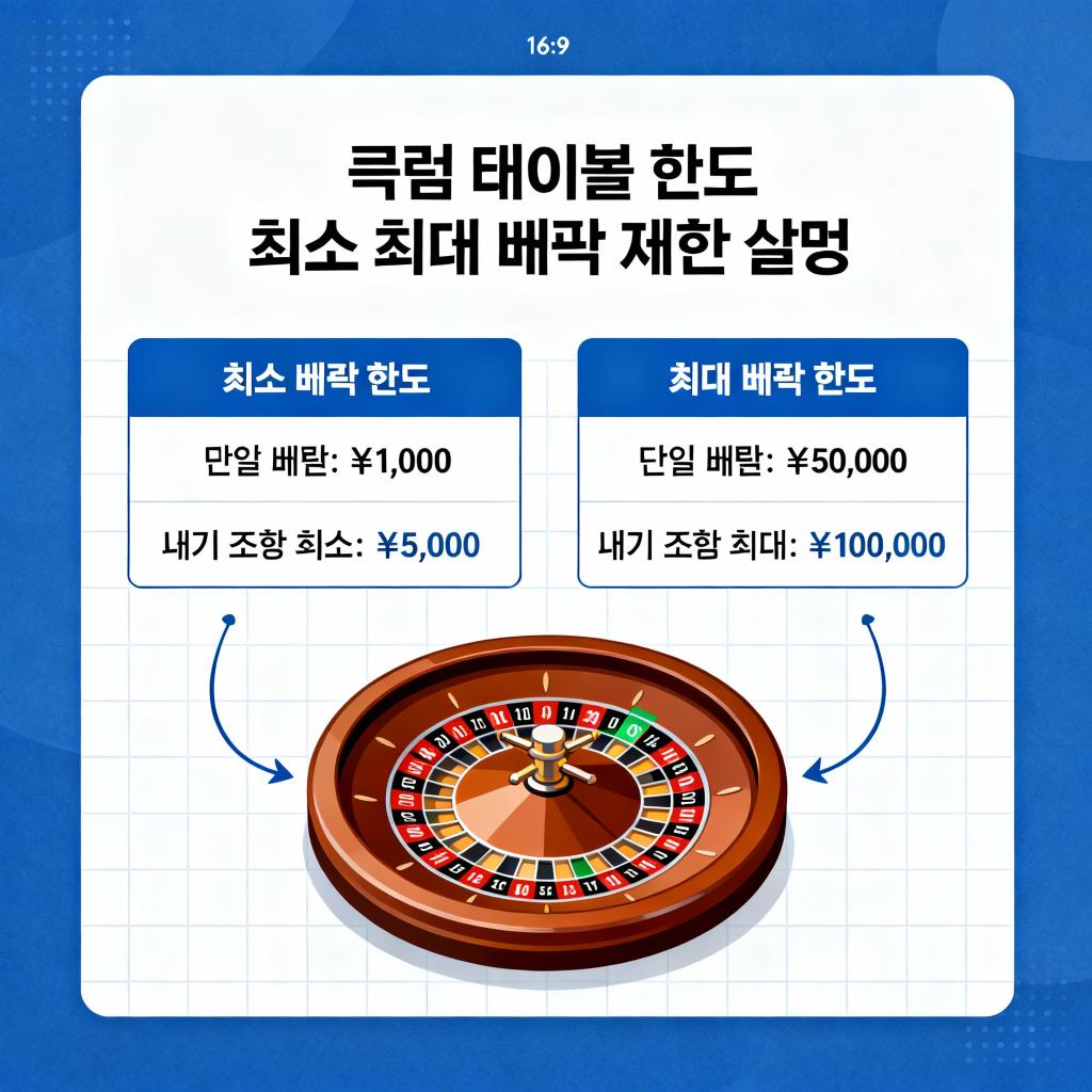 테이블 한도 읽는 법 가이드