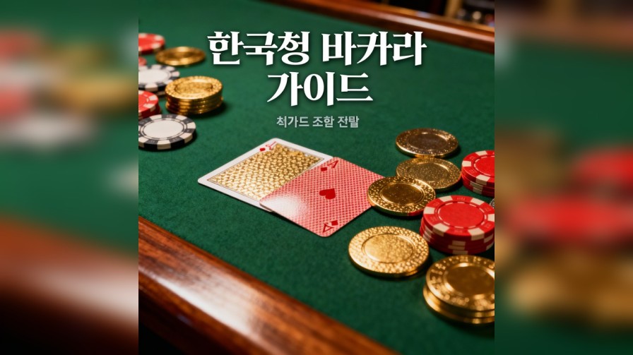 한국형 바카라 변형 완전 정복: 규칙·배당·속도·전략 비교로 나에게 맞는 테이블 찾기 1 한국형 바카라 변형 완전 정복” 대표 이미지