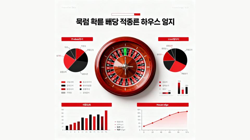 룰렛 확률 한눈에 보기: 배당·적중률·하우스 엣지 시각화 1 룰렛 확률 시각화 가이드 대표 이미지